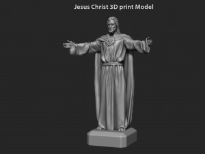 jesus christ vol3 statue for 3d print 3D Druckmodell