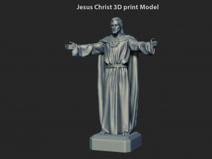 jesus christ vol3 statue for 3d print 3D Druckmodell
