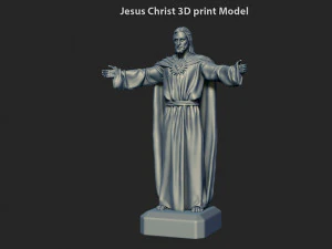 jesus christ vol3 statue for 3d print 3D Print Model