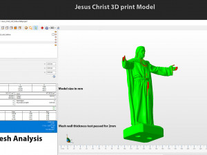 jesus christ vol3 statue for 3d print 3D Druckmodell