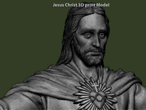 jesus christ vol3 statue for 3d print 3D Druckmodell