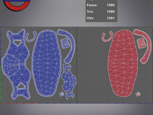 Sci fi face mask v1 Modèle 3D