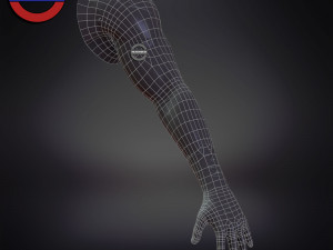 Sci fi cyborg arm v5 game ready 3Dモデル