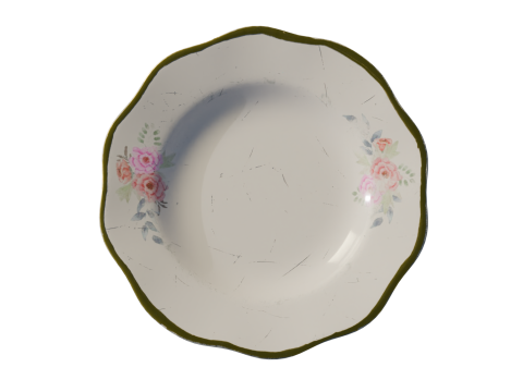 Soviet-Eastern europe plate 3 3Dモデル