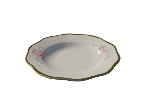 Soviet-Eastern europe plate 3 3D Model