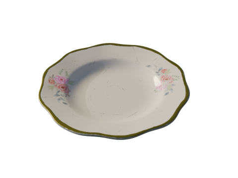 Soviet-Eastern europe plate 3 3Dモデル