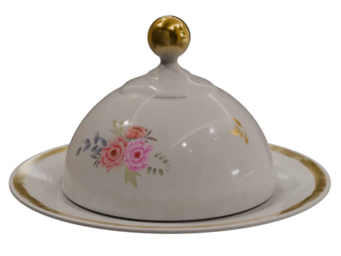 Soviet-Eastern europe butter dish 3D Model