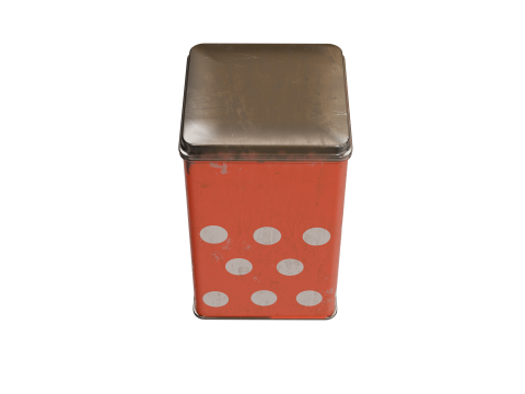 Soviet-Eastern europe kitchen container 3Dモデル