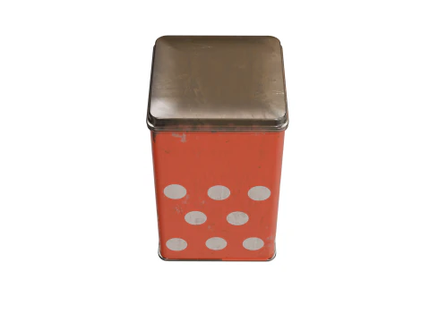 Soviet-Eastern europe kitchen container 3D Model