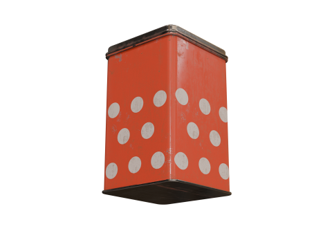 Soviet-Eastern europe kitchen container 3Dモデル