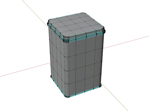 Soviet-Eastern europe kitchen container 3Dモデル