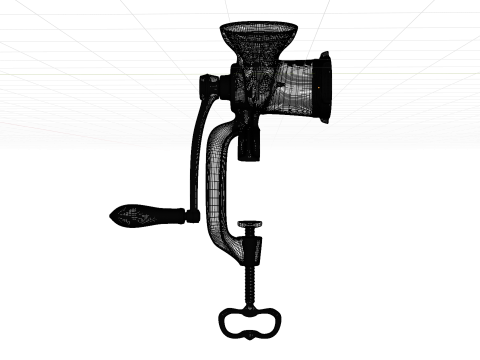 Soviet-Eastern europe meat grinder Model 3D