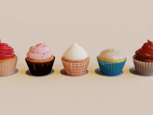 pastelitos Modelo 3D