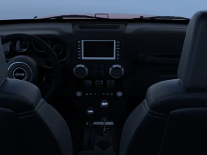 jeep wrangler 3D Model