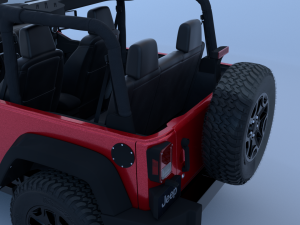 jeep wrangler 3D 모델