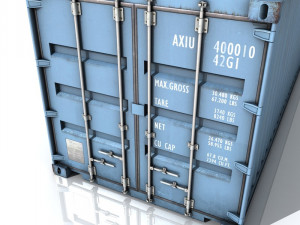 container Model 3D