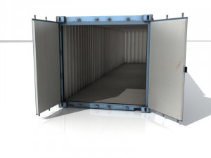 container Model 3D