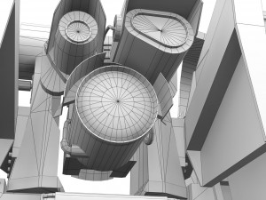 crows kongsberg 3D 模型