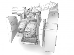 crows kongsberg 3D 模型