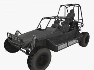 v&eacute;hicule de patrouille du d&eacute;sert Modèle 3D