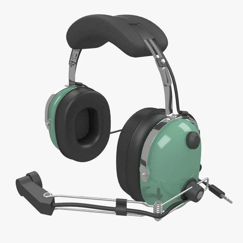 headset 3D Model .c4d .max .obj .3ds .fbx .stl .blend 
