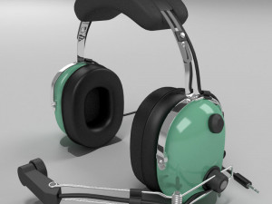headset Modelo 3D