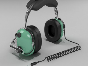 headset Modelo 3D
