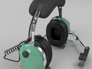 headset Modelo 3D