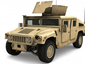 humvee 3D 모델
