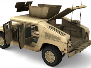 humvee 3D Model