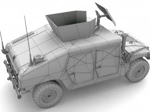 humvee 3D Model