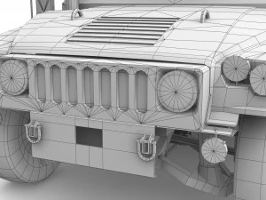 humvee 3D Model