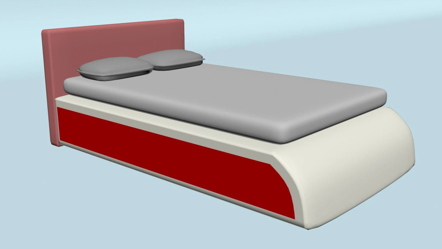 bed 3D Model .c4d .max .obj .3ds .fbx .stl .blend 