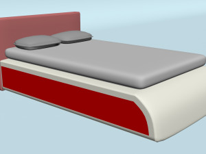 bed 3Dモデル