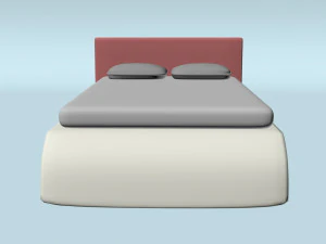 bed 3D Model