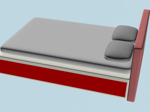 bed 3Dモデル