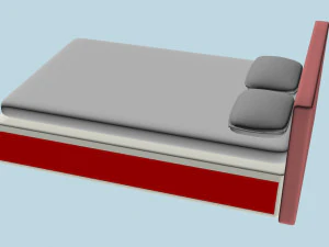 bed 3D Model