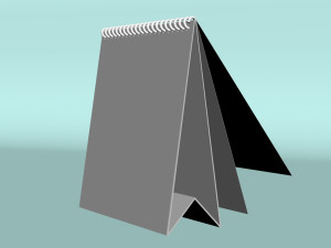 calander Model 3D