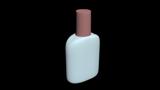 cent bottle 3Dモデル .c4d .max .obj .3ds .fbx .stl .blend