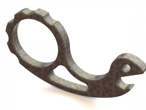 snail mini multi-function tool bottle opener 3D 프린트 모델