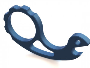 snail mini multi-function tool bottle opener 3D 프린트 모델
