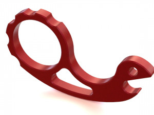 snail mini multi-function tool bottle opener 3D 프린트 모델