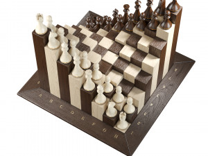 3d chess 3D Model