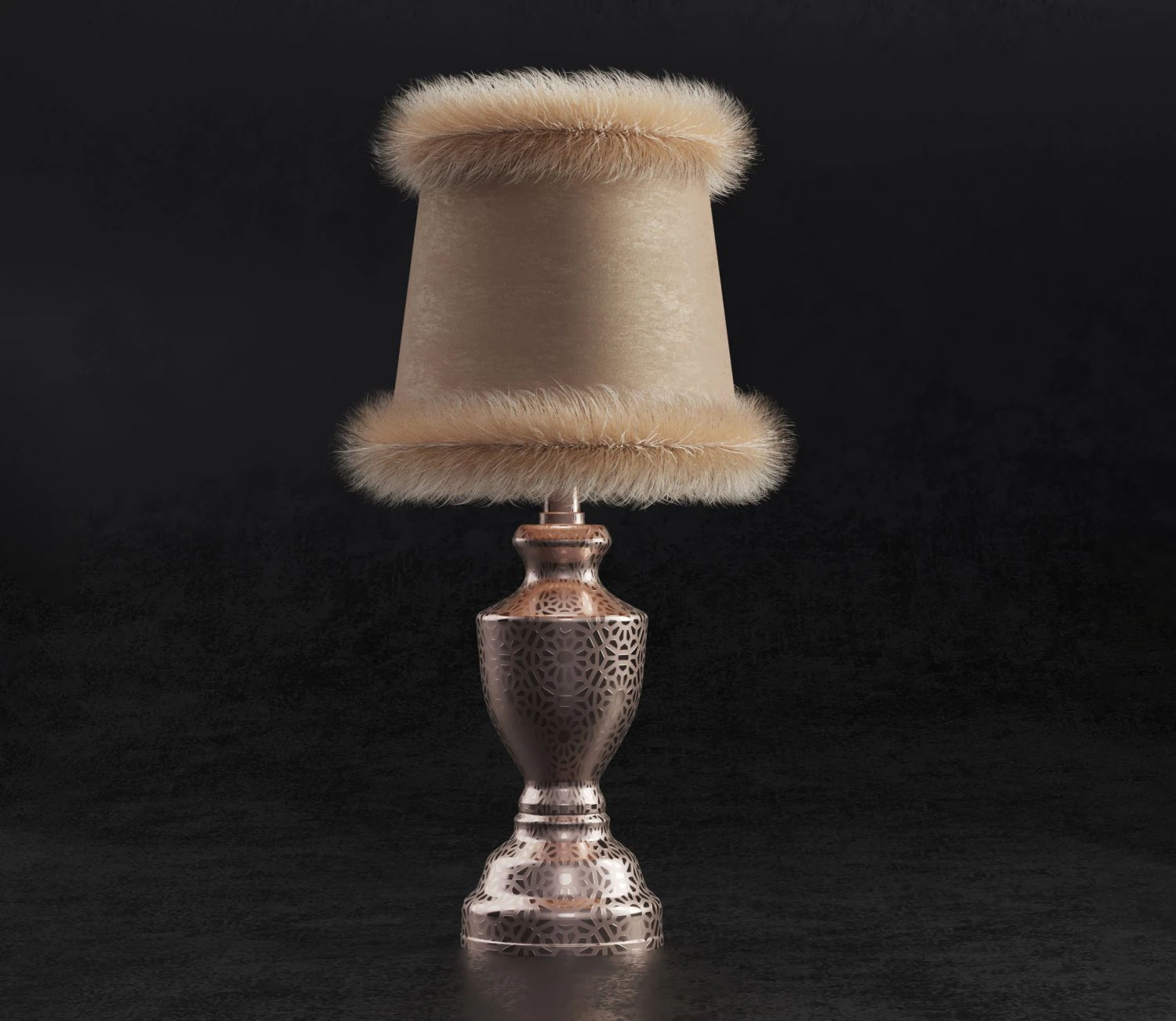 table lamp 3D Model .c4d .max .obj .3ds .fbx .stl .blend 