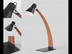 desk lamp 3D 模型
