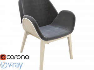 leather chair 3D Model