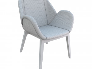 leather chair Model 3D