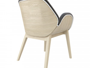 leather chair Model 3D