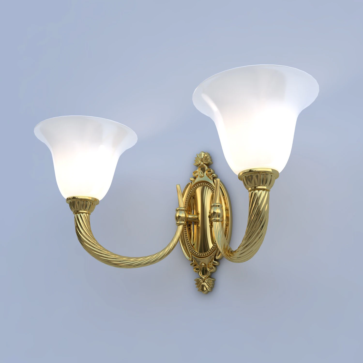 the lamp on the wall arizzi-1 3D Model .c4d .max .obj .3ds .fbx .stl .blend 