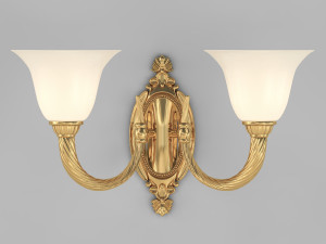 the lamp on the wall arizzi-1 3D Model
